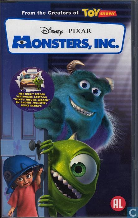 Monsters, Inc. - VHS video tape - Catawiki