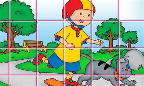 Caillou Rotate Puzzle | NuMuKi