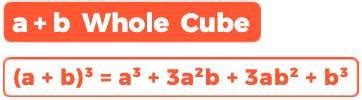 a+b Whole Cube - Easy Maths Solutions