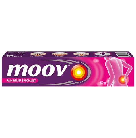 Moov Pain Relief Cream for Back Pain, Joint Pain, Knee Pain, Muscle ...