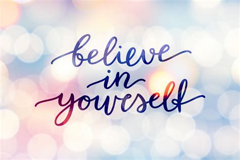 Believe in yourself, 5 cards | Graphic Objects ~ Creative Market