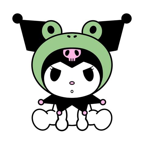 Kuromi frog Froggy cute draw sanrio My Melody hello kitty 🤍 Canvas ...