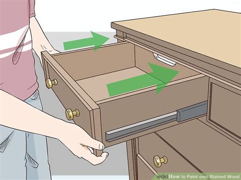 How to Paint over Stained Wood: 13 Steps (with Pictures) - wikiHow