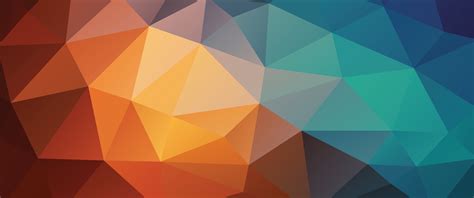 Multicolored geometric wallpaper, abstract, triangle, colorful HD ...