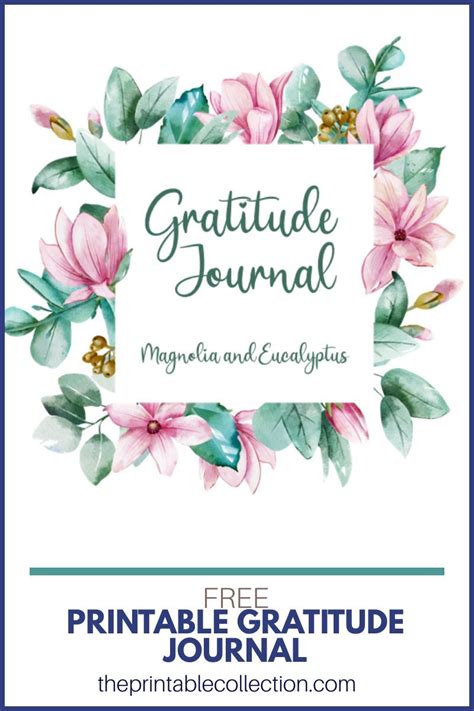 Daily gratitude journal printable – Artofit