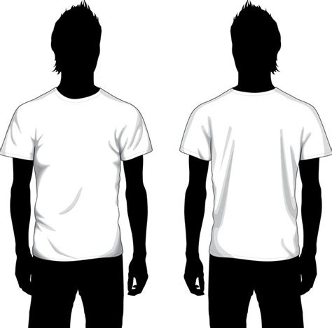 T Shirt Silhouette Vector at GetDrawings | Free download