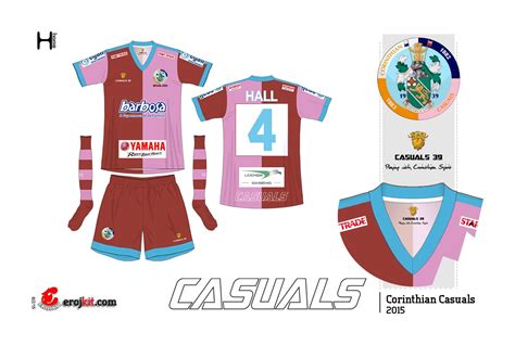 Corinthian-Casuals 2014-15 Home Kit