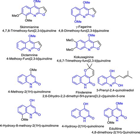 Examples for naturally occurring heterocycles of Type A and Type Het-A ...