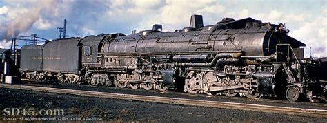 Baltimore and Ohio's EM1 Challenger type steam locomotive. This was ...