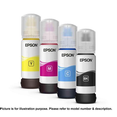 Epson Original 003 (BKCMY) Refill Ink Bottle L1110/L3110/L3150/L5190 ...