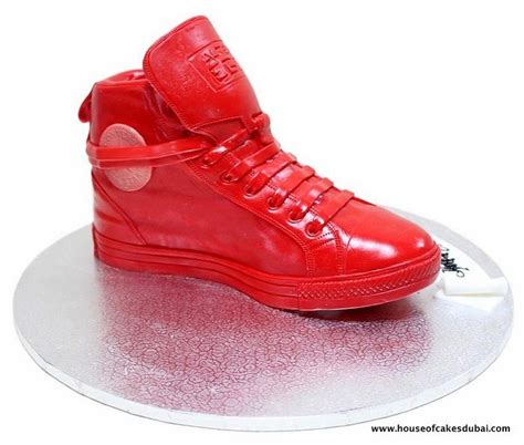 Nike sneaker cake - Decorated Cake by The House of Cakes - CakesDecor