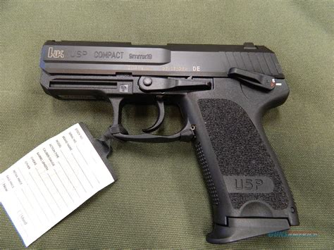 HK USP 9MM Compact NIB for sale at Gunsamerica.com: 985842747