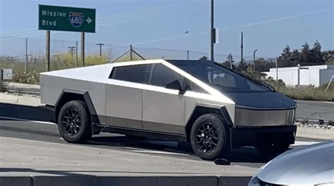 A Tesla Cybertruck Was Caught In the Wild Looking a Little Off