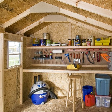 20+ Storage Shed Shelf Ideas - DECOOMO