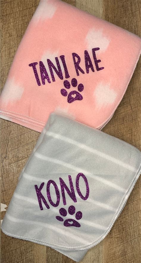 Personalized Dog Blanket Dog Blanket Puppy Blanket | Etsy