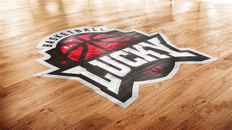 Basketball Court Logo Mockup on Behance