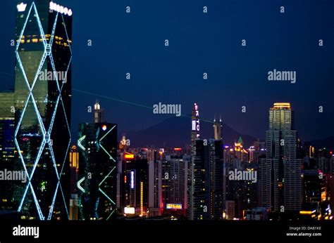 Shenzhen skyline ,China Stock Photo - Alamy