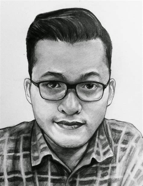 Gambar Sketsa Wajah Hitam Putih | Garlerisket