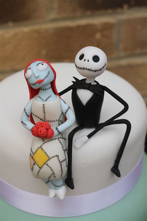 Jack And Sally Wedding Cake Topper - Avera