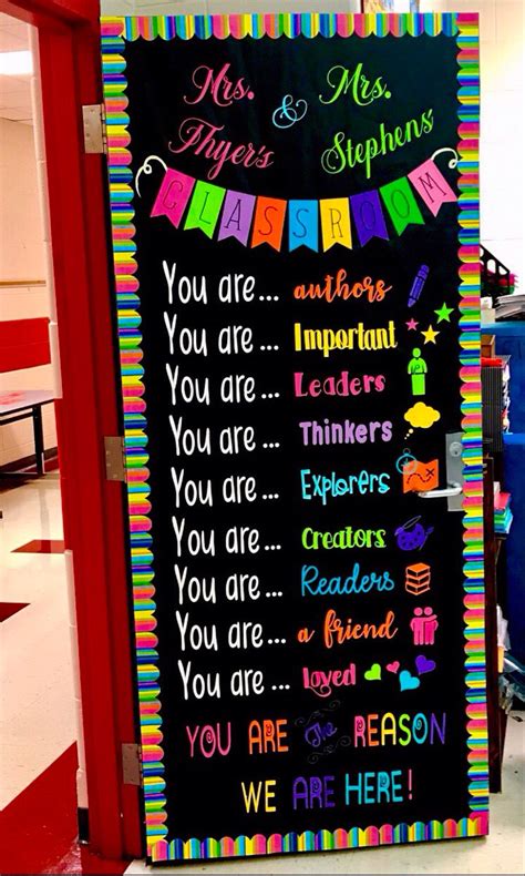 School door ideas | Door decorations classroom, Teacher classroom ...