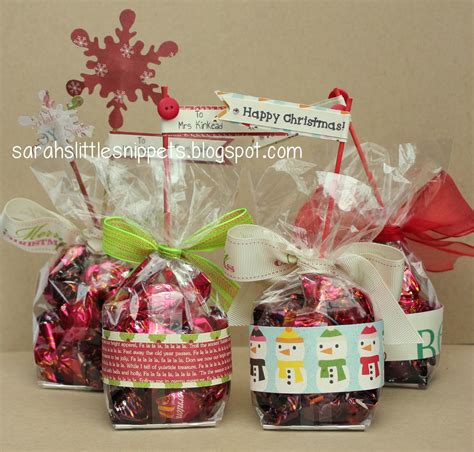 Sarah's Little Snippets: Christmas treat bags