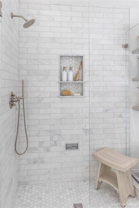 Marble Tile in a Bathroom: Would I Do It Again?! - Driven by Decor