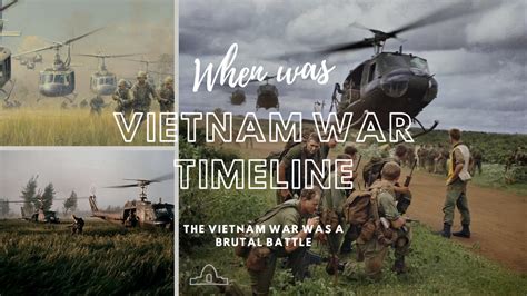 When was Vietnam War timeline - STRANGE WRITER