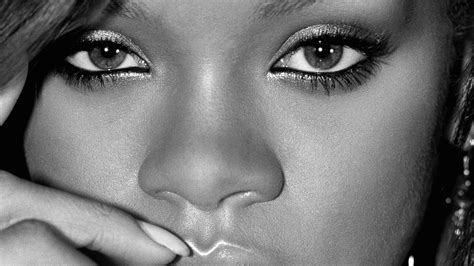 Rihanna Close Up 1920 x 1080 HDTV 1080p Wallpaper