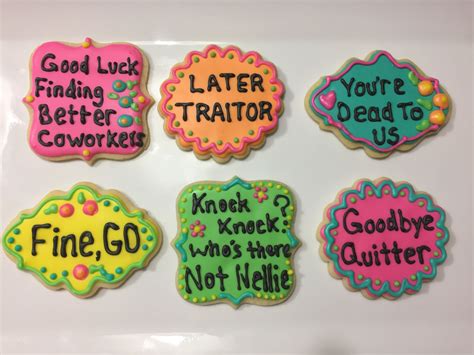 Fun & yummy goodbye messages for a departing coworker. | Goodbye gifts ...