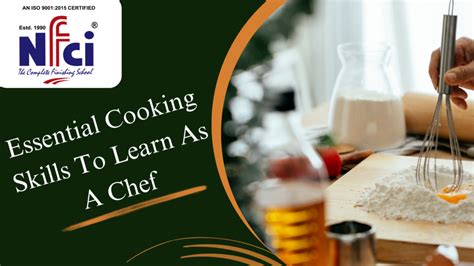 15 Basic Cooking Skills that Every Chef Must Know