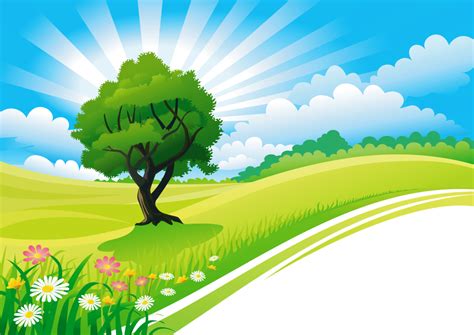 Vector Landscape Free Png Image