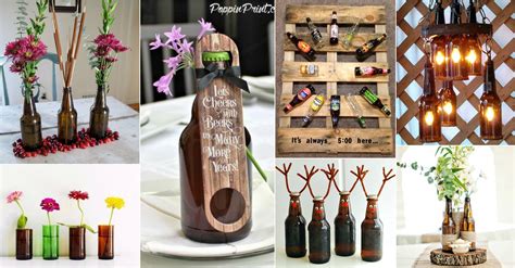 15+ Creative DIY Beer Bottles Crafts