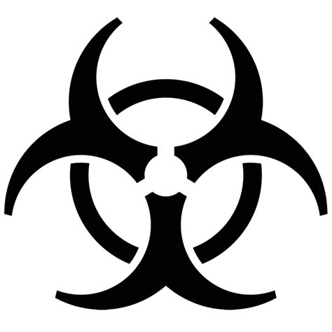 Biological Hazard Hazard Symbol Sign Symbol Transparent Background Png ...