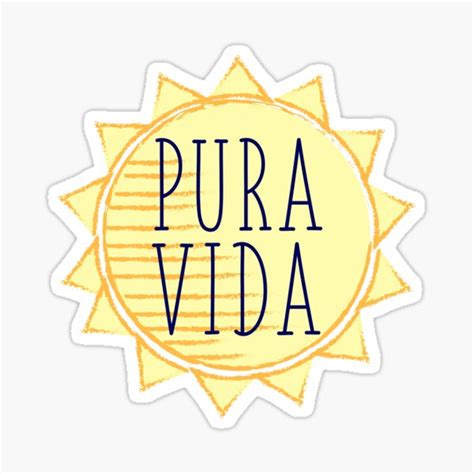 Pura Vida Stickers | Redbubble