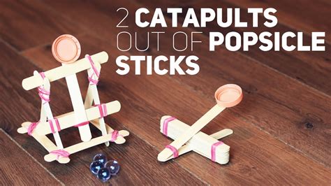 Catapult With Ice Cream Sticks