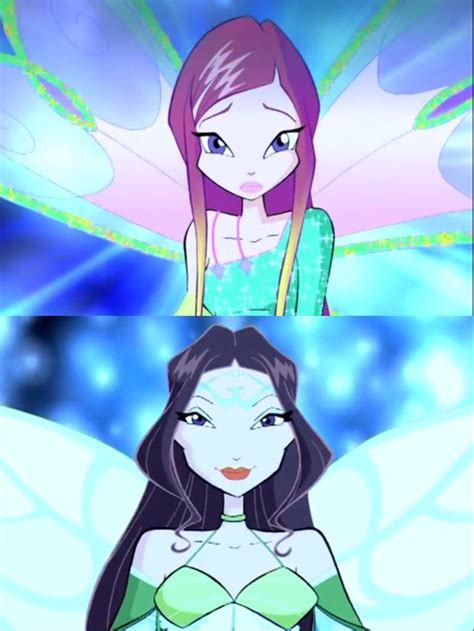 Roxy and Morgana 🌸 winx club | Winx club, Bloom winx club, Earth fairy