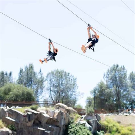 Quarry Park Adventures - Zip lines - Family Fun - Northern California