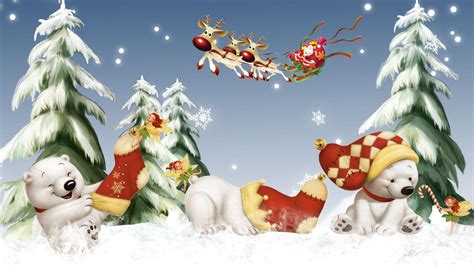 Polar Bear Christmas Wallpapers - Top Free Polar Bear Christmas ...