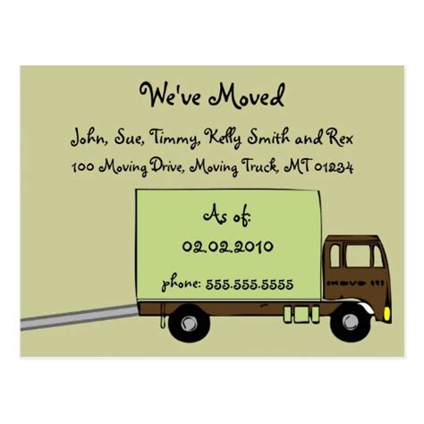 We're Moving Announcement Postcards | Zazzle