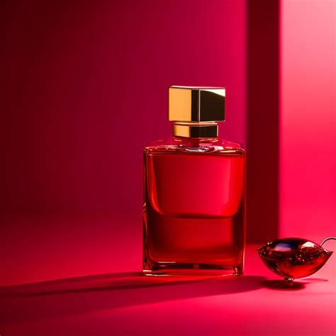 Premium Photo | Red perfume bottle hires stock photography and images