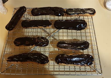 Week 20: Pate a Choux - Eclairs : r/52weeksofbaking