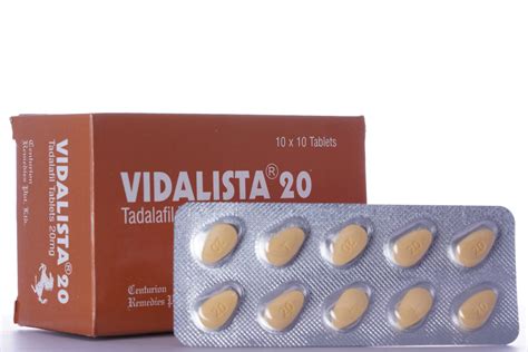 Buy Vidalista (Tadalafil / Cialis) 20 mg 10 tablets online - aipctshop.com