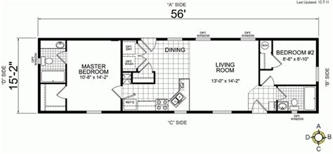 Great 2 Bedroom Mobile Home Floor Plans - New Home Plans Design