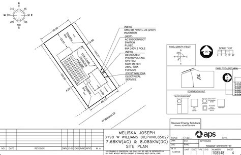 Solar Panels Design — 24h Site Plans for Building Permits: Site Plan ...