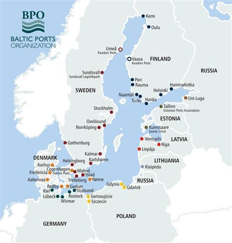 Ports associated in the Baltic Sea ports | Download Scientific Diagram