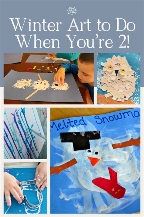 Winter Art for Toddlers - How Wee Learn