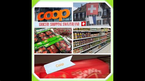 Switzerland Grocery Shopping | Coop | Shopping Haul | Follow me - YouTube