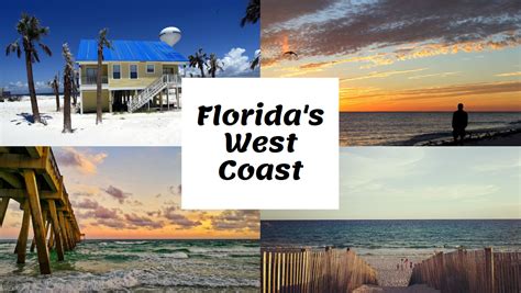 Florida Map West Coast Cities – Map Vector