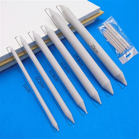 2024 New Clearance 6pcs Drawing Paper Blending Stump Pencil Blending ...