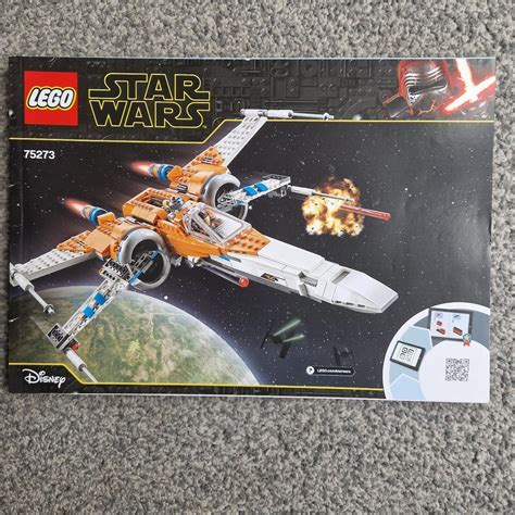 Lego Poe Dameron' X-Wing set instructions from The... - Depop